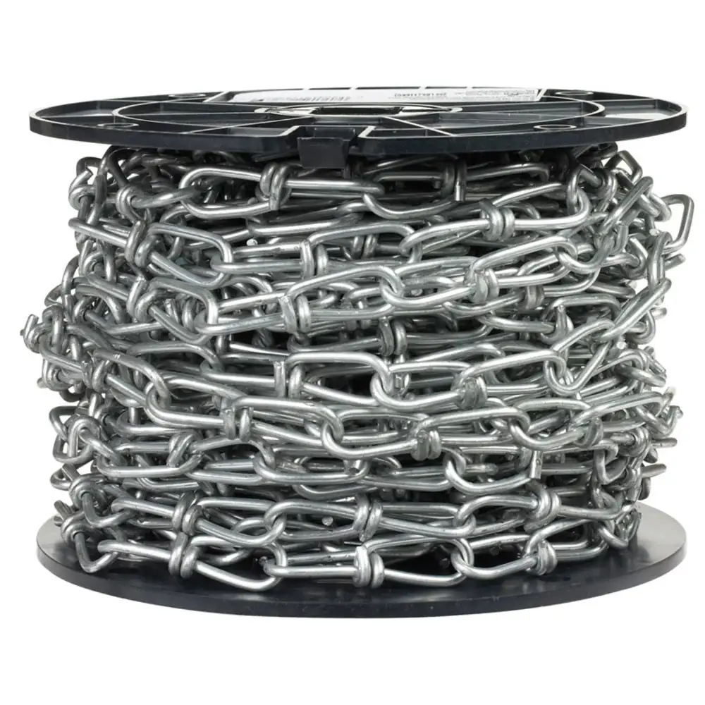 Campbell T0722087N Double Loop Chain Zinc Plated Heavy Duty Applications