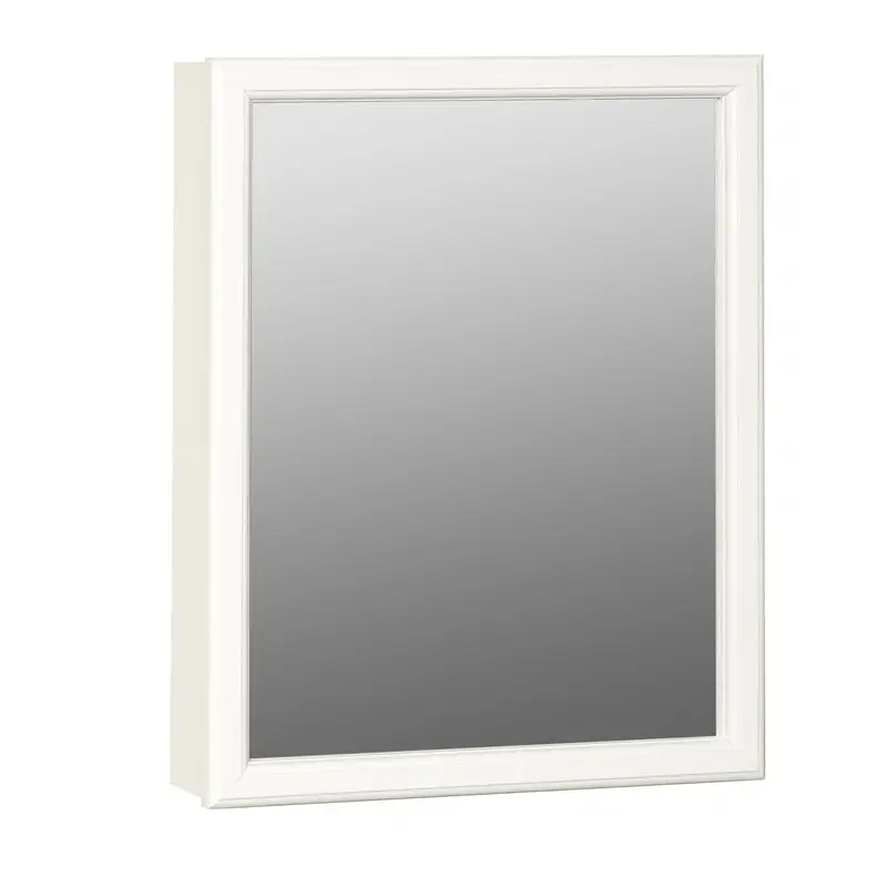 Zenna Home 19.25 x 15.25 Inch Rectangle Medicine Cabinet Mirror