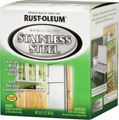 Rust-Oleum 247963 Specialty Stainless Steel Paint 1 Qt