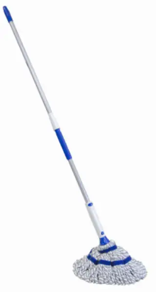 Quickie 72036M-4 Wipeout Twist Mop Ultra Absorbent Microfiber Mop Head