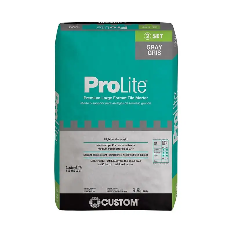 Custom Building Products ProLite Gray Premium Mortar 30 lb Bag