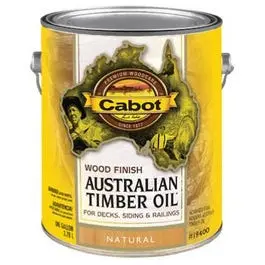 Australian Timber Oil Wood Finish 1-Gallon Natural Exterior Wood Sealer Cabot