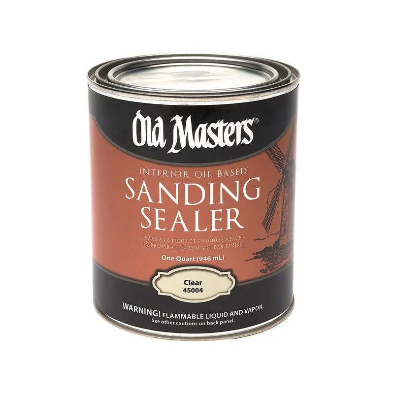 Old Masters Low Satin Clear Oil-Based Wood Finish 1 Quart Pack 4