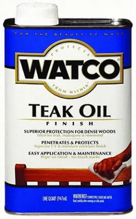 WATCO TEAL OIL FINISH QUART WOOD PROTECTION AND SHINE Rust-Oleum