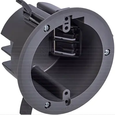 ELECTRIC BOX OLD WORK PVC ROUND ELECTRICAL INSTALLATIONS Ecm Industries
