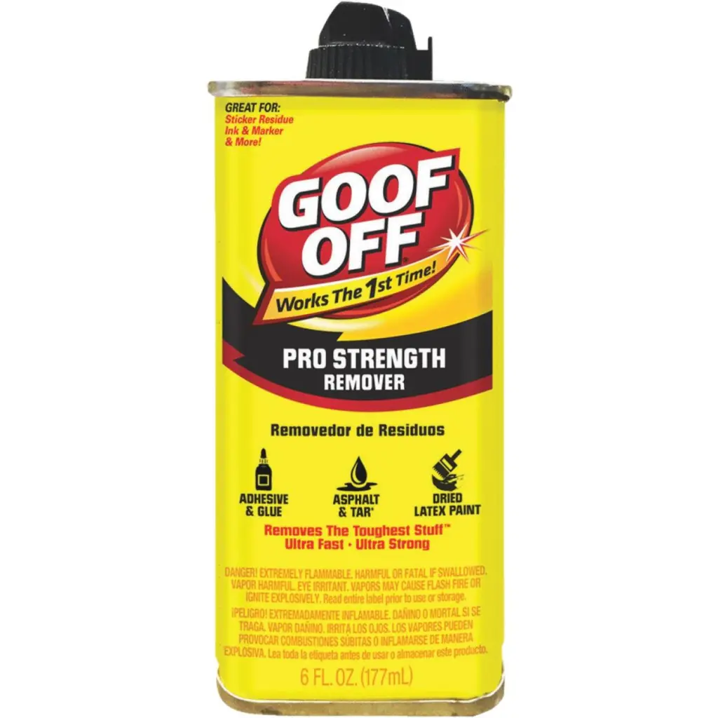 Goof Off 6 Oz. Can Pro Strength Dried Paint Remover Tough Stains