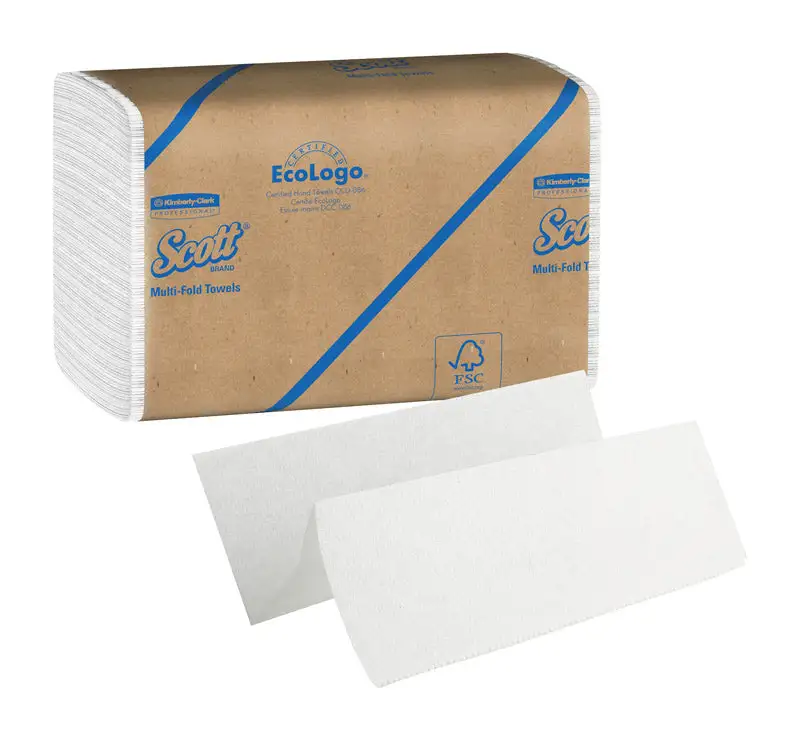 Scott Multi-Fold Towels 250 Sheet 1 Ply 16 Pack Home and Office Use