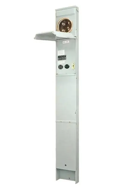 GE GE1LM532ES 100 Amp Power Pedestal Meter RVs Heavy Duty Outdoor Use