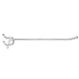 Pegboard Single Hook Zinc-Plated 1/4-Inch 6-Inch Tool Organization National Hardware