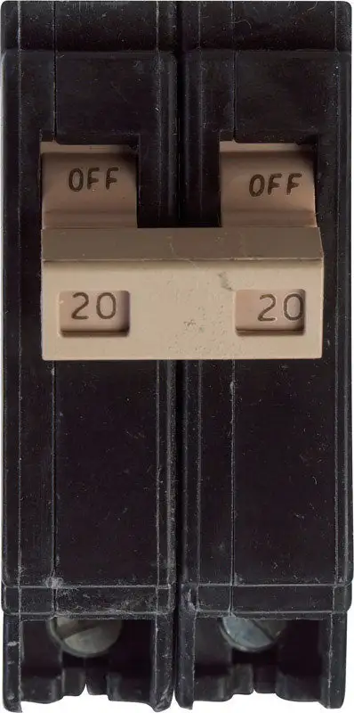 Eaton Cutler-Hammer 20 amps Plug 2-Pole Circuit Breaker