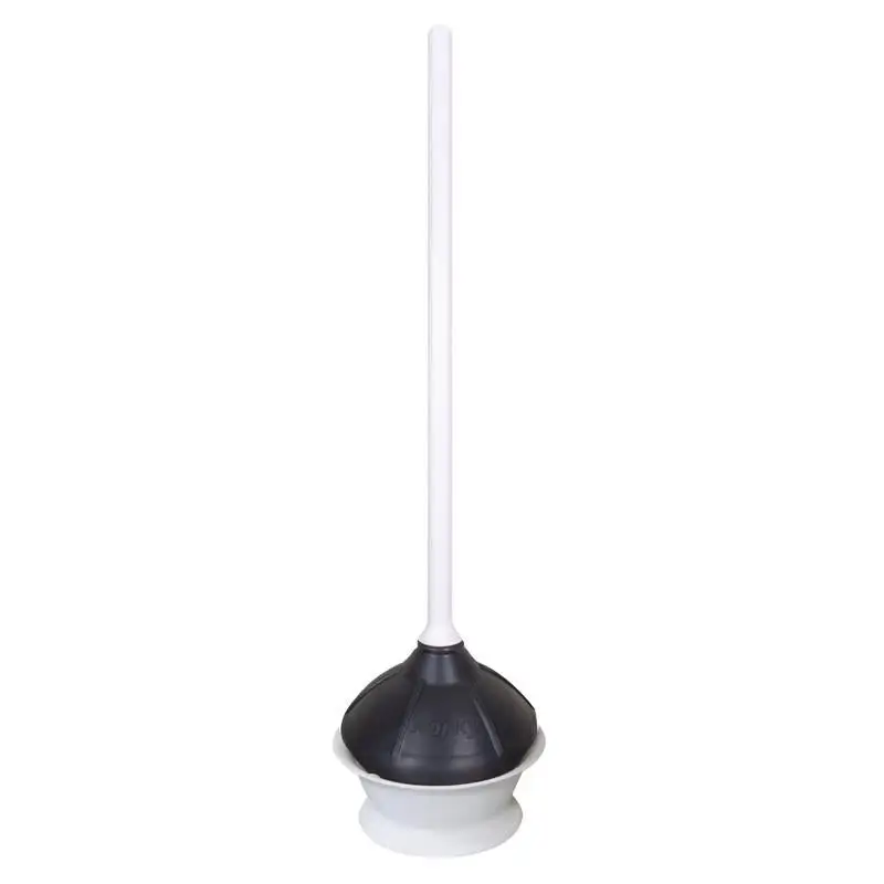 Korky Toilet Plunger 23 Inch Long 6.5 Inch Diameter Cup Pack 4