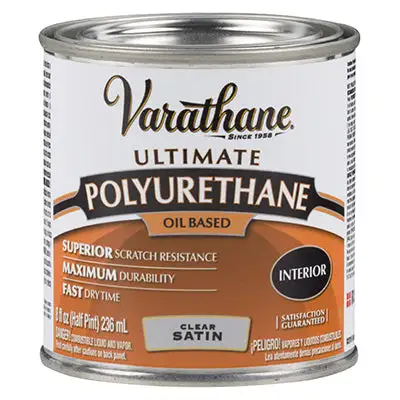 Varathane 8 Oz Oil Based Satin Polyurethane 4-Pack Smooth Wood Finishes