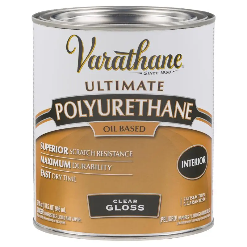 Varathane 1 Quart Clear Gloss Low VOC Polyurethane 2-Pack Wood Finishing