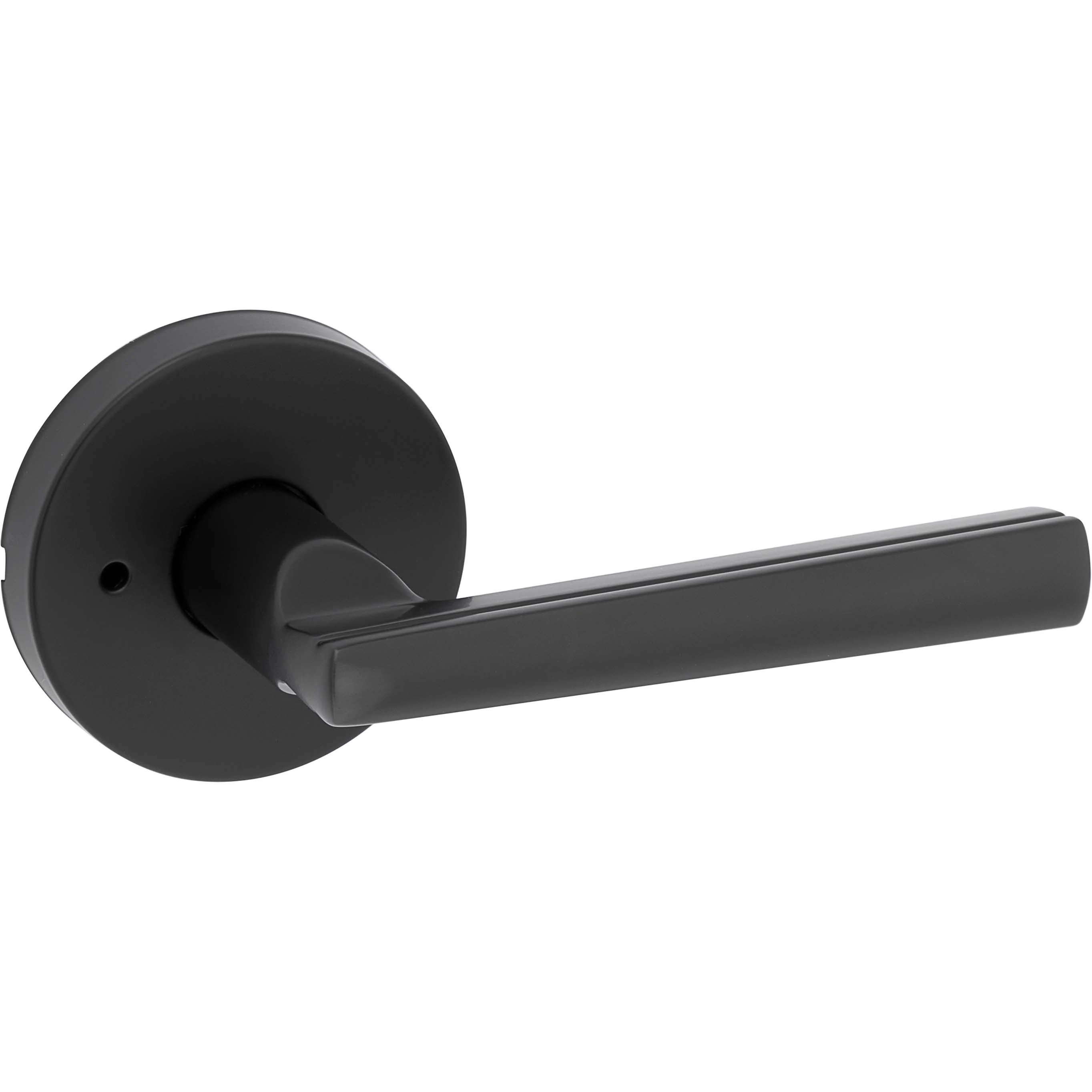 730MRL RDT 514 6AL RCS Montreal Privacy Door Lever Matte Black Bedroom Bathroom Lock