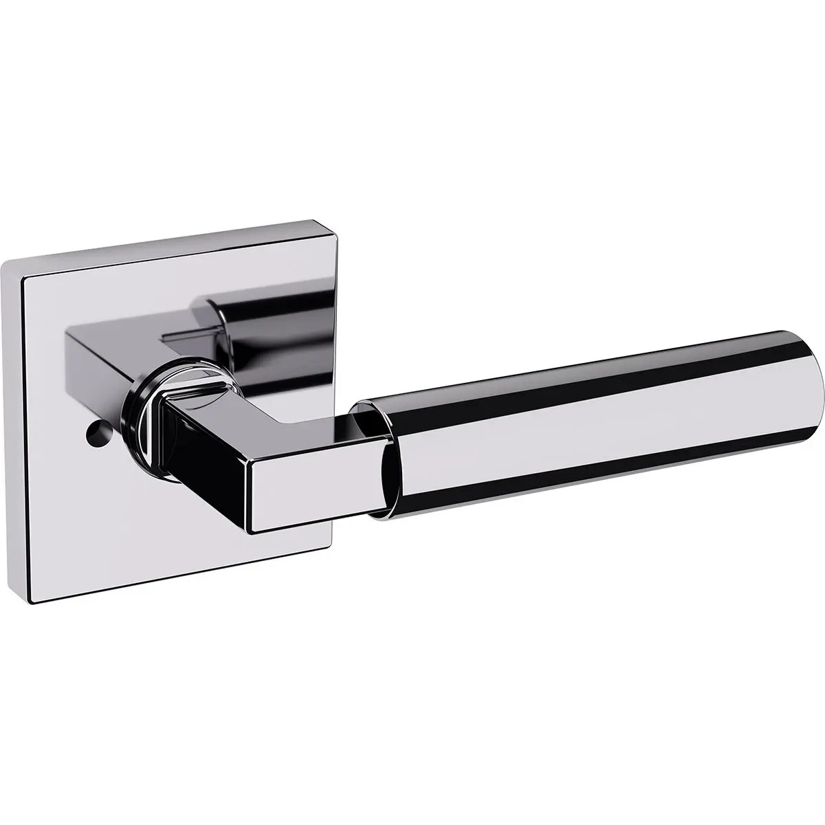 L029.260.PRIV Lever Privacy Door Handle R017 Rose Polished Chrome