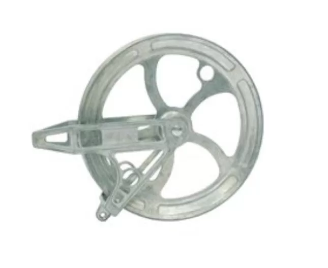 Ben-Mor CY78800 Clothesline Pulleys 8 Inch Metal Durable Clothes Drying