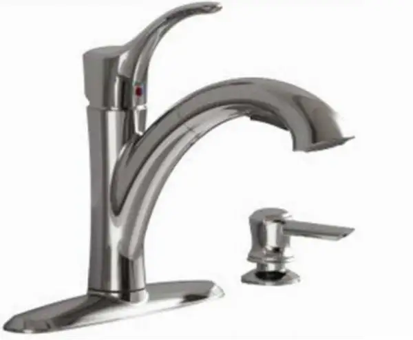 American Standard 9015.101.002 Mesa Chrome Pullout Kitchen Faucet Soap Dispenser