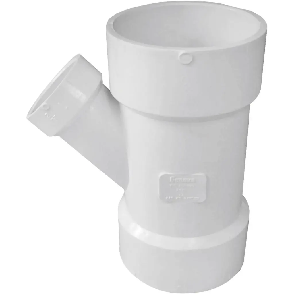Charlotte Pipe 3 . x 1-1/2 . Schedule 40 DWV Reducing PVC Wye Plumbing