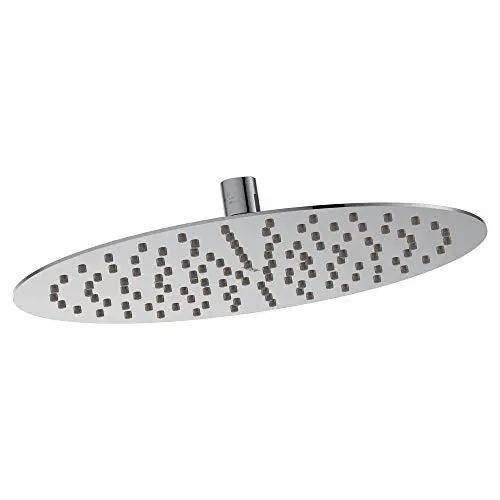 Chrome One-Function 12 Inch Diameter Spray Head Eco-Performance Rainshower