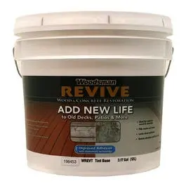 Revive Wood & Concrete Restoration Tint Base 3.5-Gallons Surface Renewal Woodsman