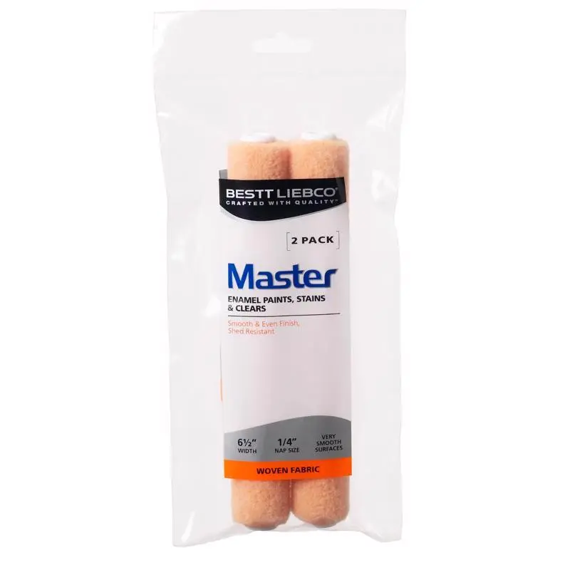 Bestt Liebco Master Woven Mini Paint Roller Cover Pack 12 Smooth Finishes