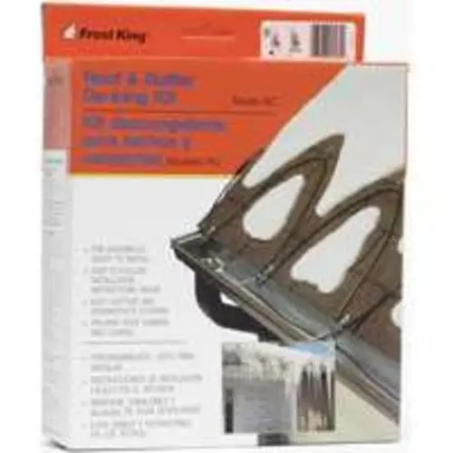 Frost King RC60 Electric Roof & Gutter De-Icing Cable Kits 60' Winter Safety