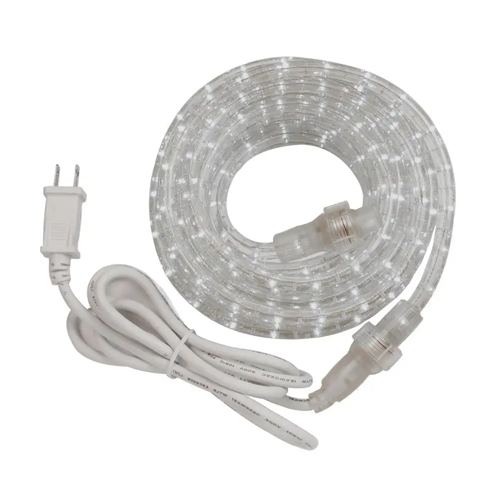 AmerTac RWLED24BCC Indoor Outdoor LED Rope Light Kit PVC Tubing 24 Feet