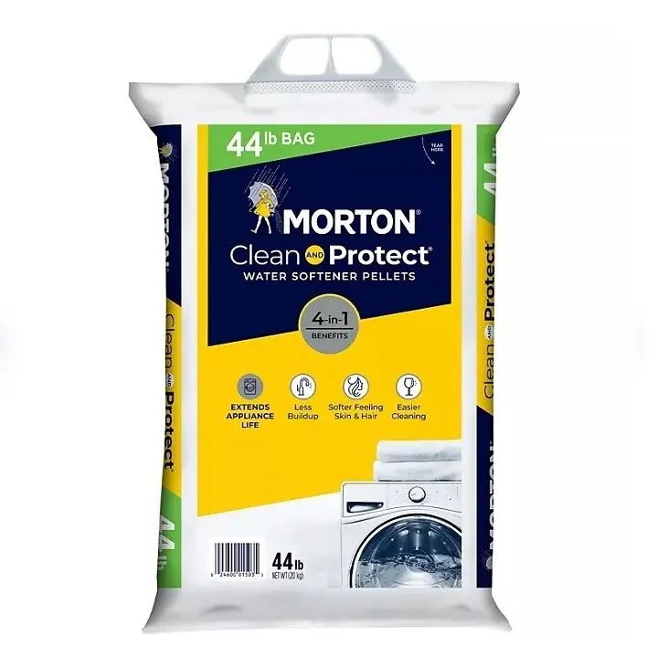 Morton Clean and Preserve Water Softener Salt Pellets 44 lb Bag