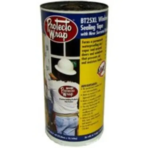Protecto Wrap 8425B09754SSW Self-Adhesive Window & Door Sealing Tape 9 x 75 Feet