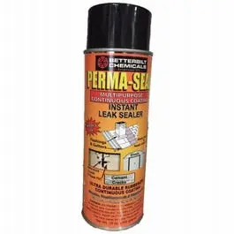 Black Aerosol Instant Leak Sealer and Roof Patch Quick Repairs Perma-Seal