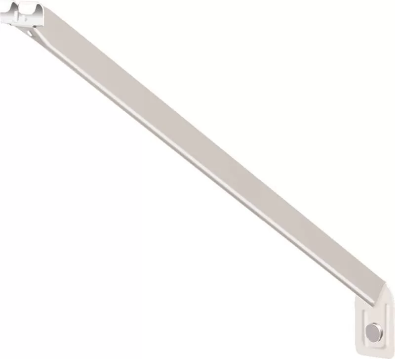 Closetmaid 1180 Support Bracket Steel White 12 x 2 x 2 Shelf Bracket