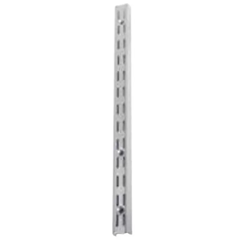 Knape & Vogt White Steel Heavy Duty Shelf Bracket 14 Ga 48 Inch 300 lb Pack 10