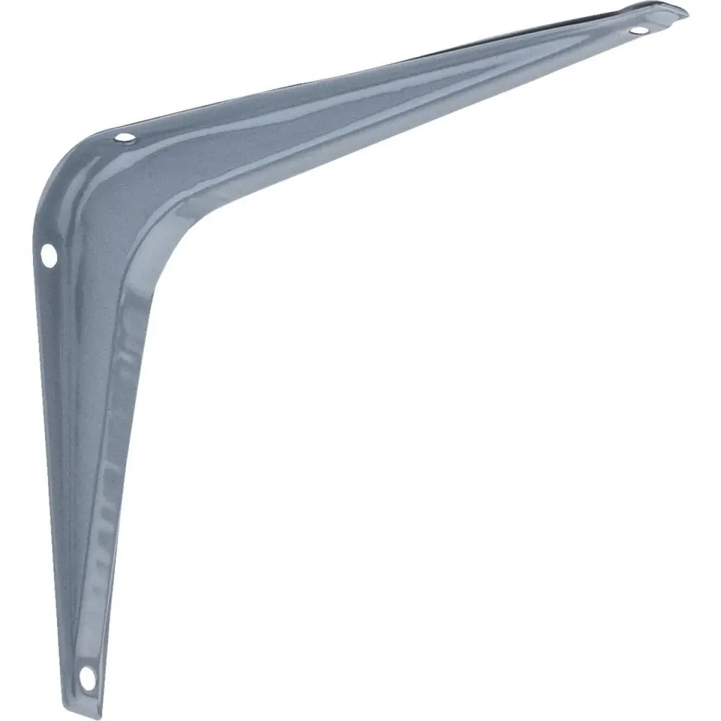 National 211 5 . D. x 6 . H. Gray Steel Shelf Bracket