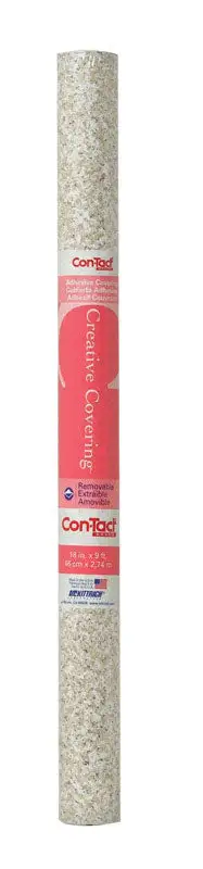 Con-Tact Brand Creative Covering Beige Granite Self-Adhesive Shelf Liner 9 ft L x 18 W Case 12