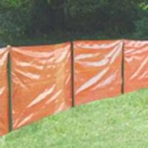 Mutual Industries 36 x 100 Orange Silt Fence Construction Sites