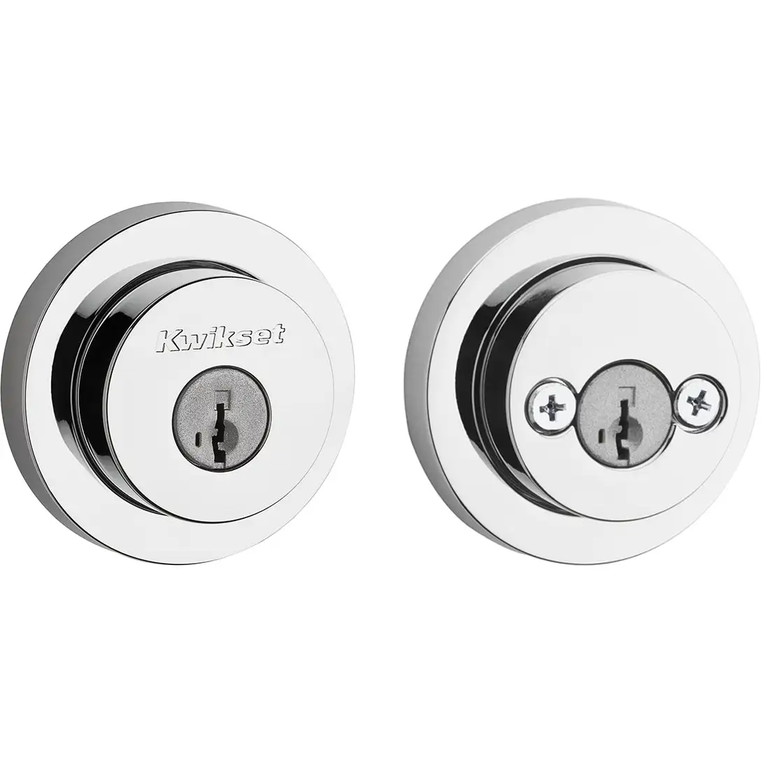 158 SQT 26 SMT RCAL RCS K3 Halifax 1-Cylinder Deadbolt Polished Chrome