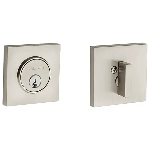 8220.150 Contemporary 1-Cylinder Deadbolt Satin Nickel