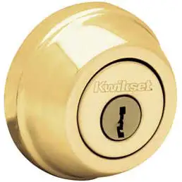 780 L03 SMT SCAL SCS K3 1-Cyl Deadbolt Lifetime Brass Security Lock