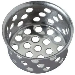 1-1/2-Inch Chrome Crumb Cup Sink and Countertop Cleaning Master Plumber