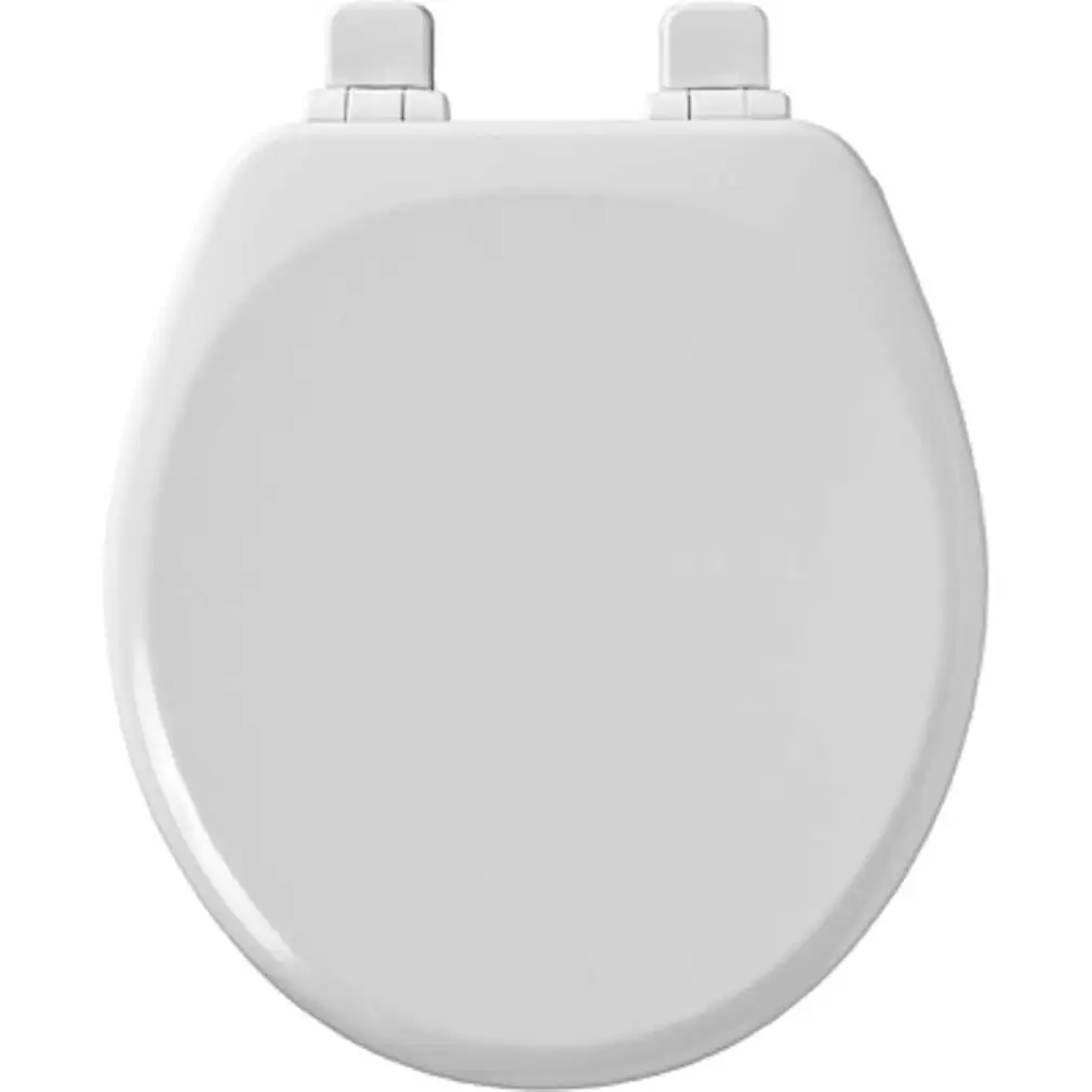 Bemis 43SLOW 000 Slow Closing Toilet Seat Round White