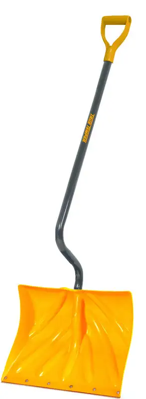 Ames Back Saver 18 x 54 Inch Poly Snow Shovel - Pack 6