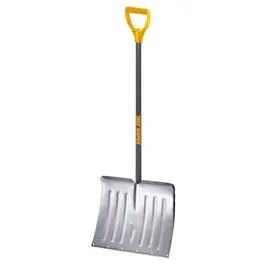 18 Inch Aluminum Snow Shovel D Handle Lightweight Winter Tool Artic Blast