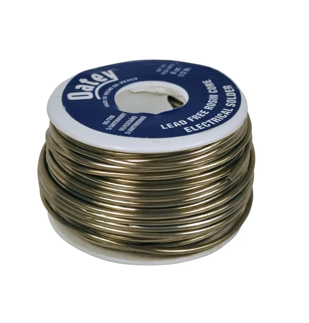 Oatey 53171 Lead-Free Rosin Core Wire Solder 1/2 lbs