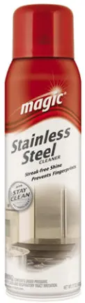 Magic Complete Stainless Steel Cleaner Aerosol Shine and Protection Weiman Products