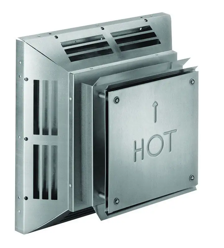 DuraVent DirectVent 4 Inch Aluminum Stove Vent Horizontal Termination Cap