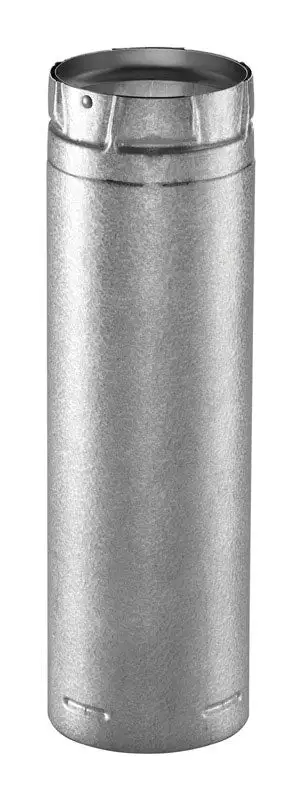 DuraVent PelletVent 3 . Dia. x 12 . L Steel Double Wall Stove Pipe - Pack 2