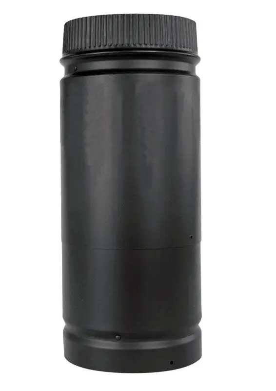 Selkirk 6 . D X 13 . L Stainless Steel Double Wall Stove Pipe