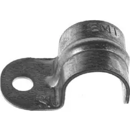 Electrical Metallic Tubing Strap Steel 0.75 Inch 3 Pack Halex