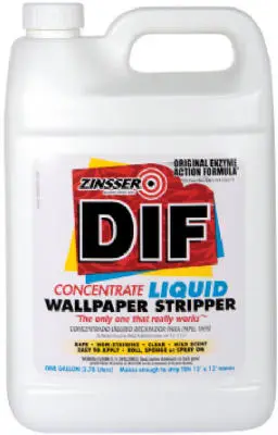 Zinsser 2401 DIF Wallpaper Stripper Liquid Concentrate 1-Gallon