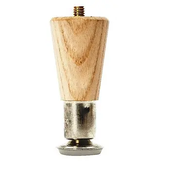 Waddell 02504 Round Wood Taper Table Leg - Durable Hardwood Furniture Leg